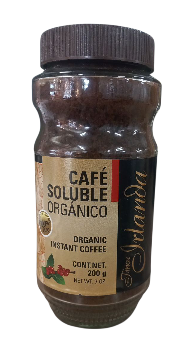 CAFÉ SOLUBLE ORGÁNICO 