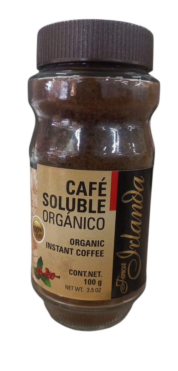 CAFÉ SOLUBLE ORGÁNICO 